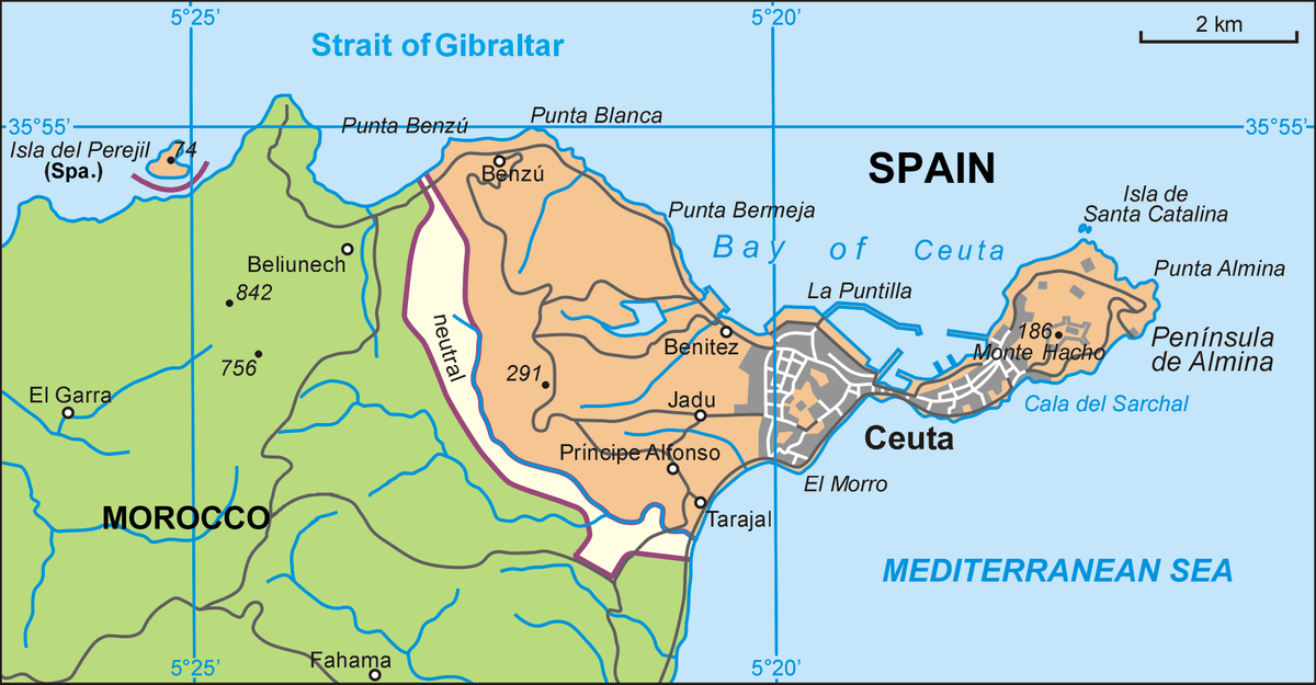 Migrants Surge from Morocco to Ceuta (Spain) by Tens of Thousands
