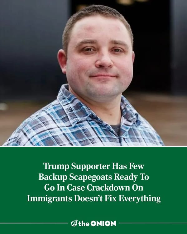 The Onion's Hot Immigration Takes